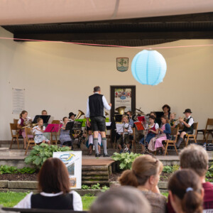 Bläserklasse im Musikpavillon, 📸 Philippa Jell